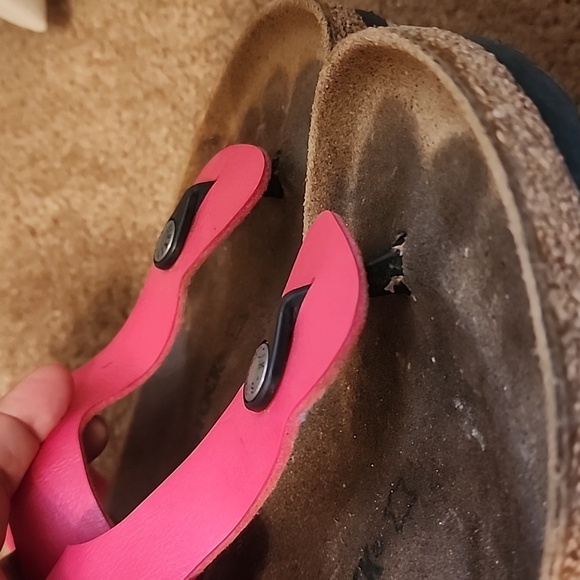 Birkenstock Gizeh Leather Sandals Size 41 W10/M8 - Picture 3 of 14